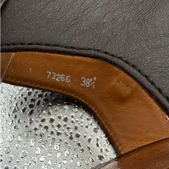 Chie Mihara Cafra High Heel Platform Sandal in Snake Print Size 38.5/ 8.5 - Picture 6 of 8